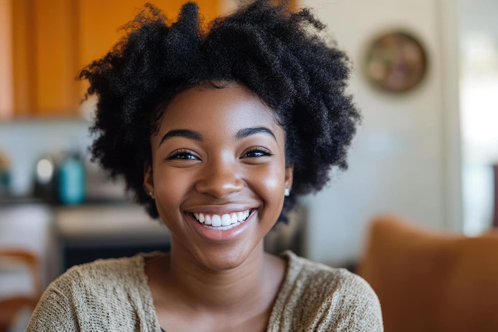 Patient smiling confidently after dental treatment at Sierra Springs Dental